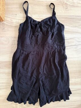 Torrid Challis Black Romper, 2X, 18/20 New